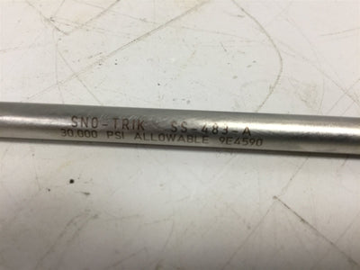 New Swagelok SS-483-A-8 SNO-TRIK Annealed Tube Nipple, 30,000 Psi, L:8" OD: 1/4"