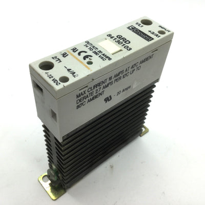 Used Crouzet Gordos GRD 84130103 Solid State Relay, Input: 4-32VDC, Output: 24-280VAC