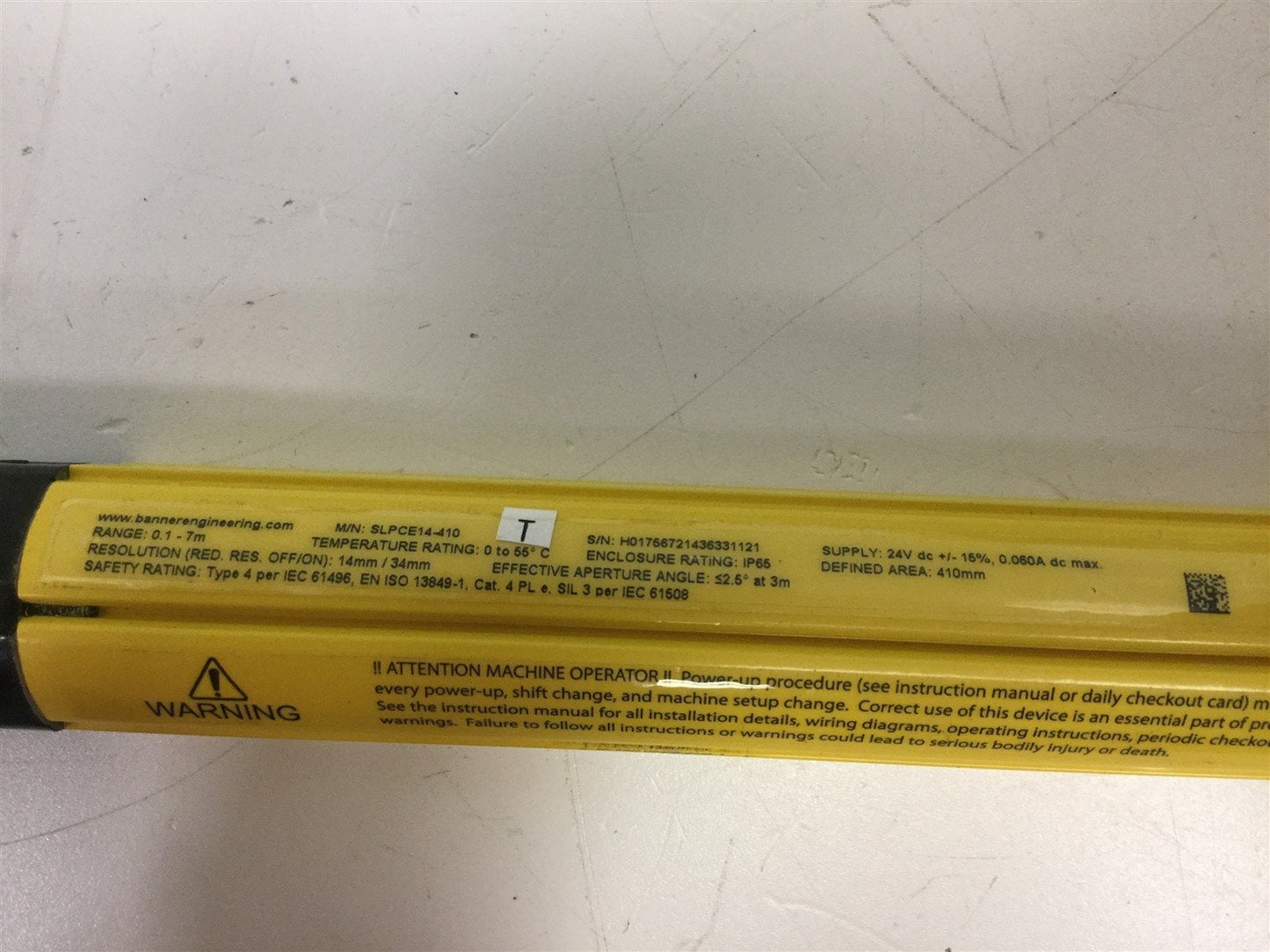 Used Lot of Banner Light Curtain Emitters with Receivers, See Description for Part #s