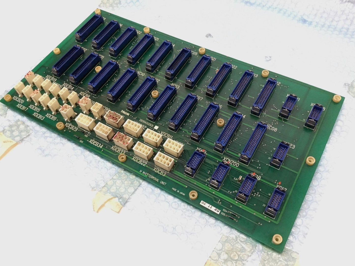 Used Mazak D65RA002631 H/MC Terminal Unit CNC Circuit Board for FH-680 *Modified*
