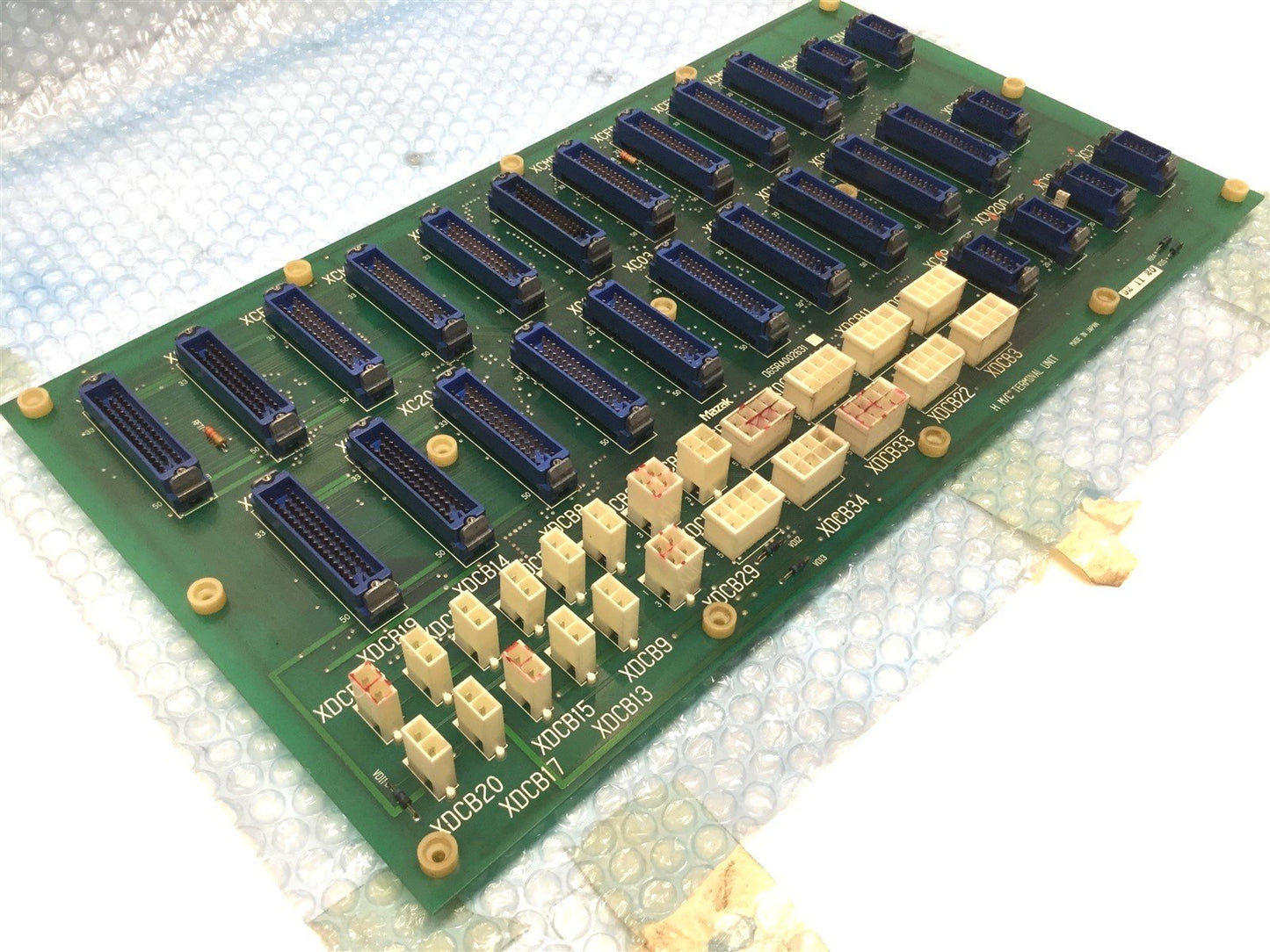 Used Mazak D65RA002631 H/MC Terminal Unit CNC Circuit Board for FH-680 *Modified*
