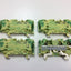 Used Lot of 4 WAGO 2006-1307 Ground Terminal Blocks 3-Conductor 20-8 AWG 800V 41A