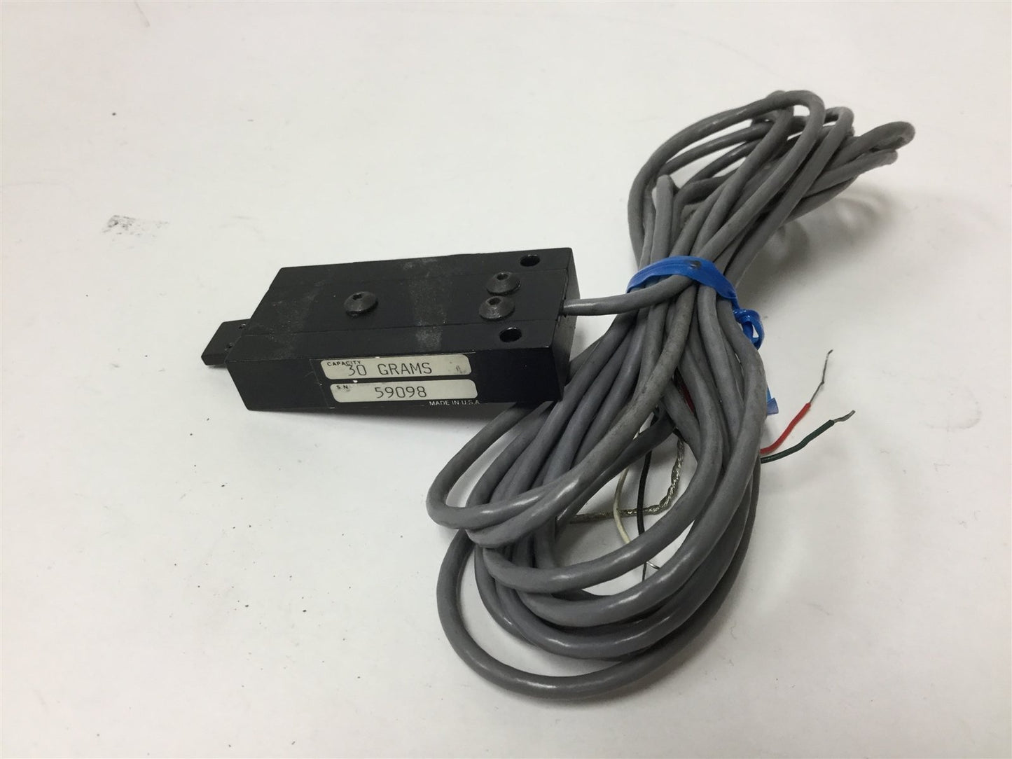 Used Transducer Techniques GSO-30 Load Cell, 30-Grams, Dimensions: 51mm x 25.5mm