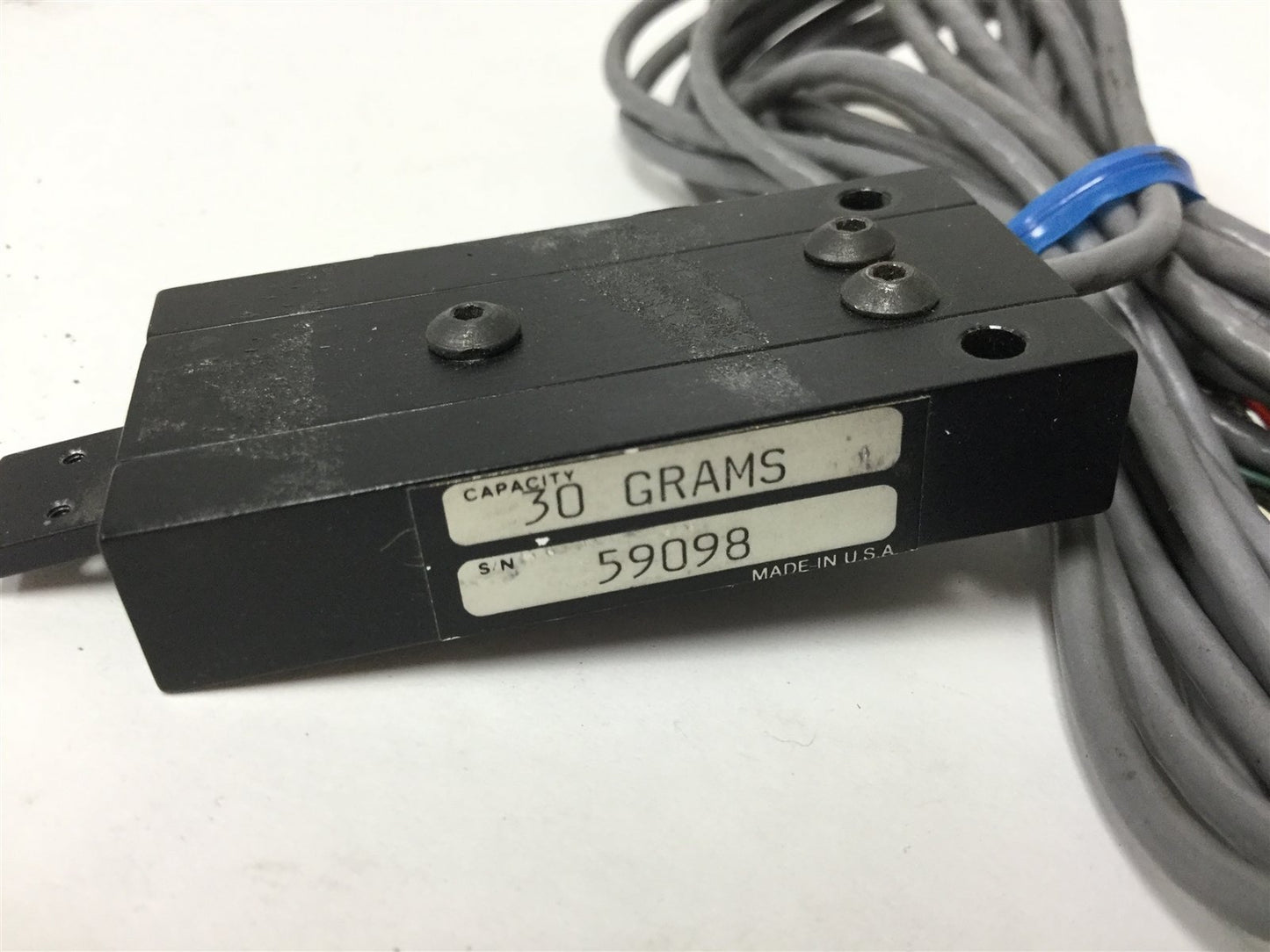 Used Transducer Techniques GSO-30 Load Cell, 30-Grams, Dimensions: 51mm x 25.5mm