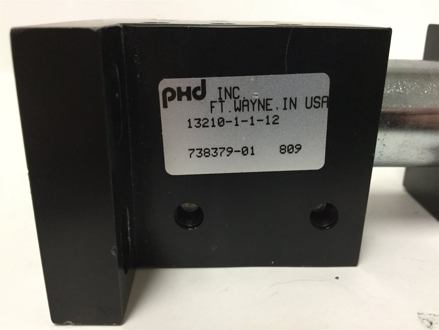 Used PHD 13210-1-1-12 Clamping Positioner, Range: 3.125", Block: 2" x 2" x 2"