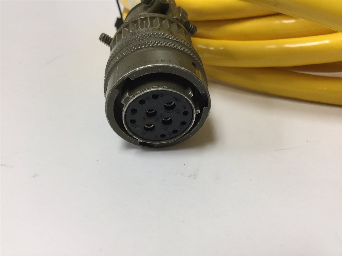Used Parker 71-015017-25 Compumotor Cable, Length: 25 Feet, 12-Pin to Flying Leads