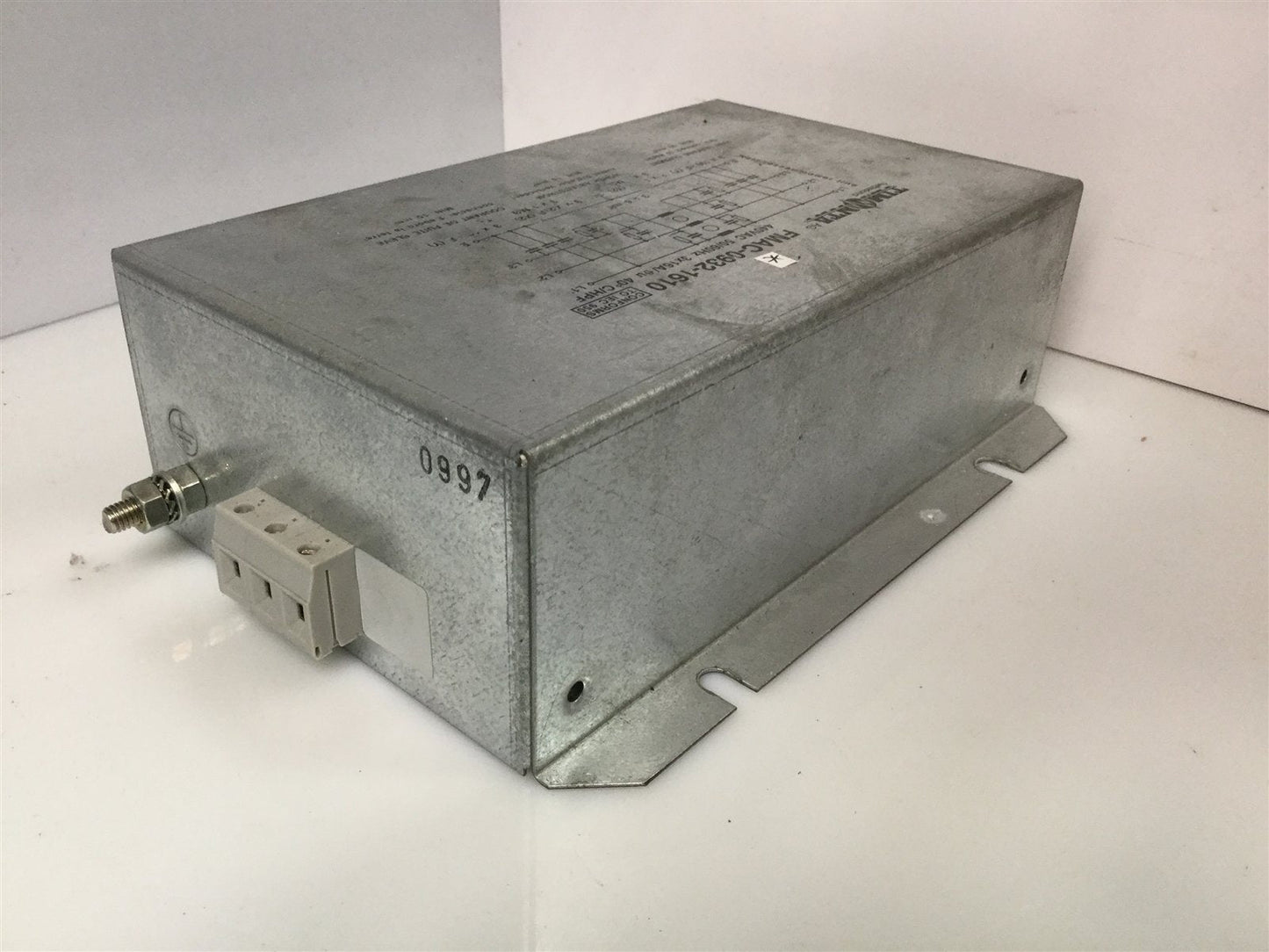 Used Timonta FMAC-0932-1610 Main Power Line Input Filter 440VAC 50/60Hz 3x16A