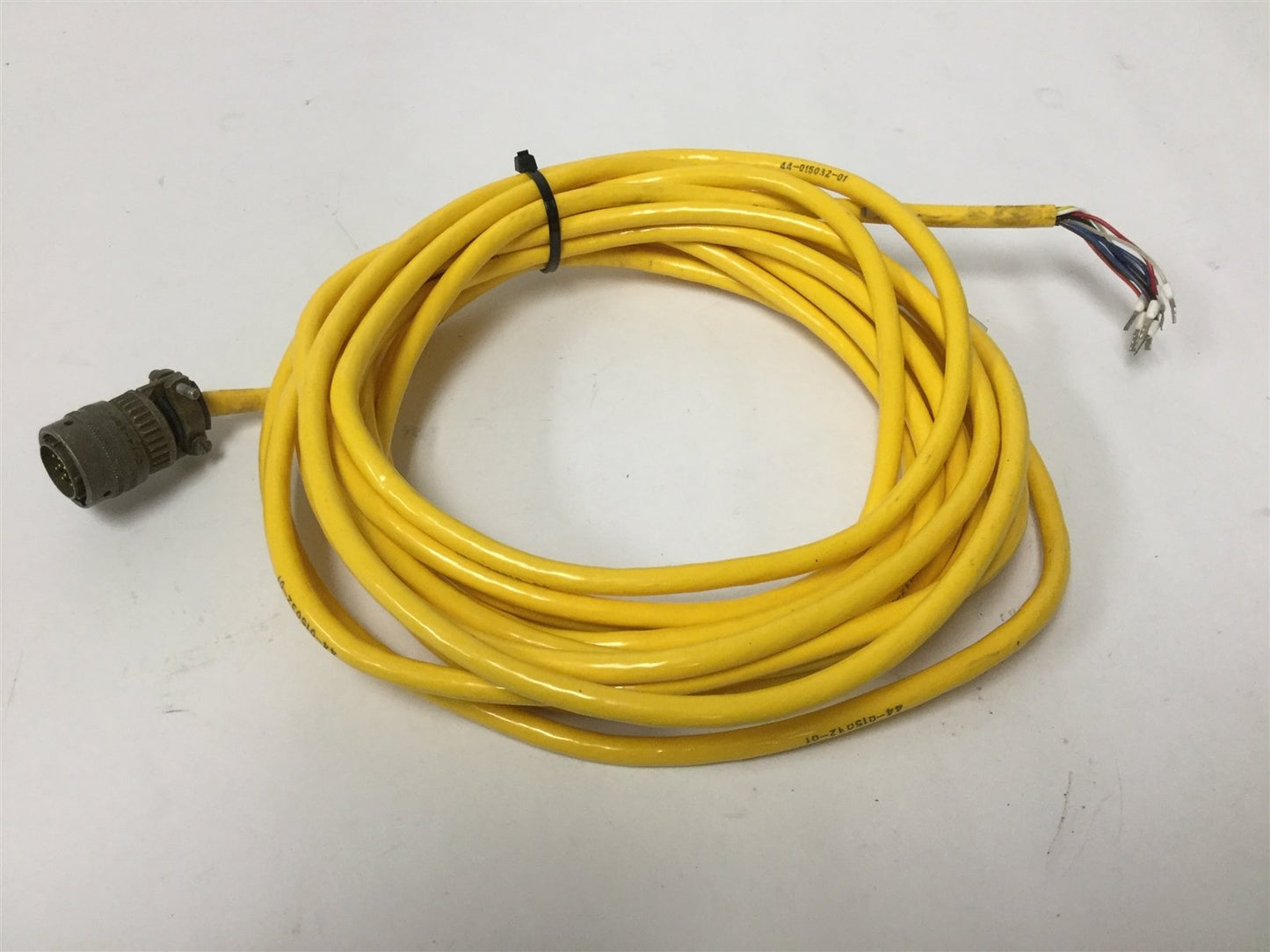 Used Parker 71-015886-25 Compumotor Servo Encoder Cable MS 25' 18-Pin Flying Leads SM