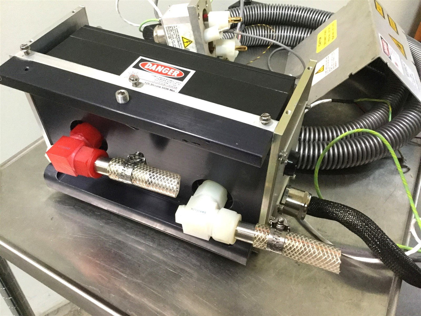 Used Coherent Lee Laser 010353-001 Head Block Assy, Ceramic Cavity Set, LKF-650