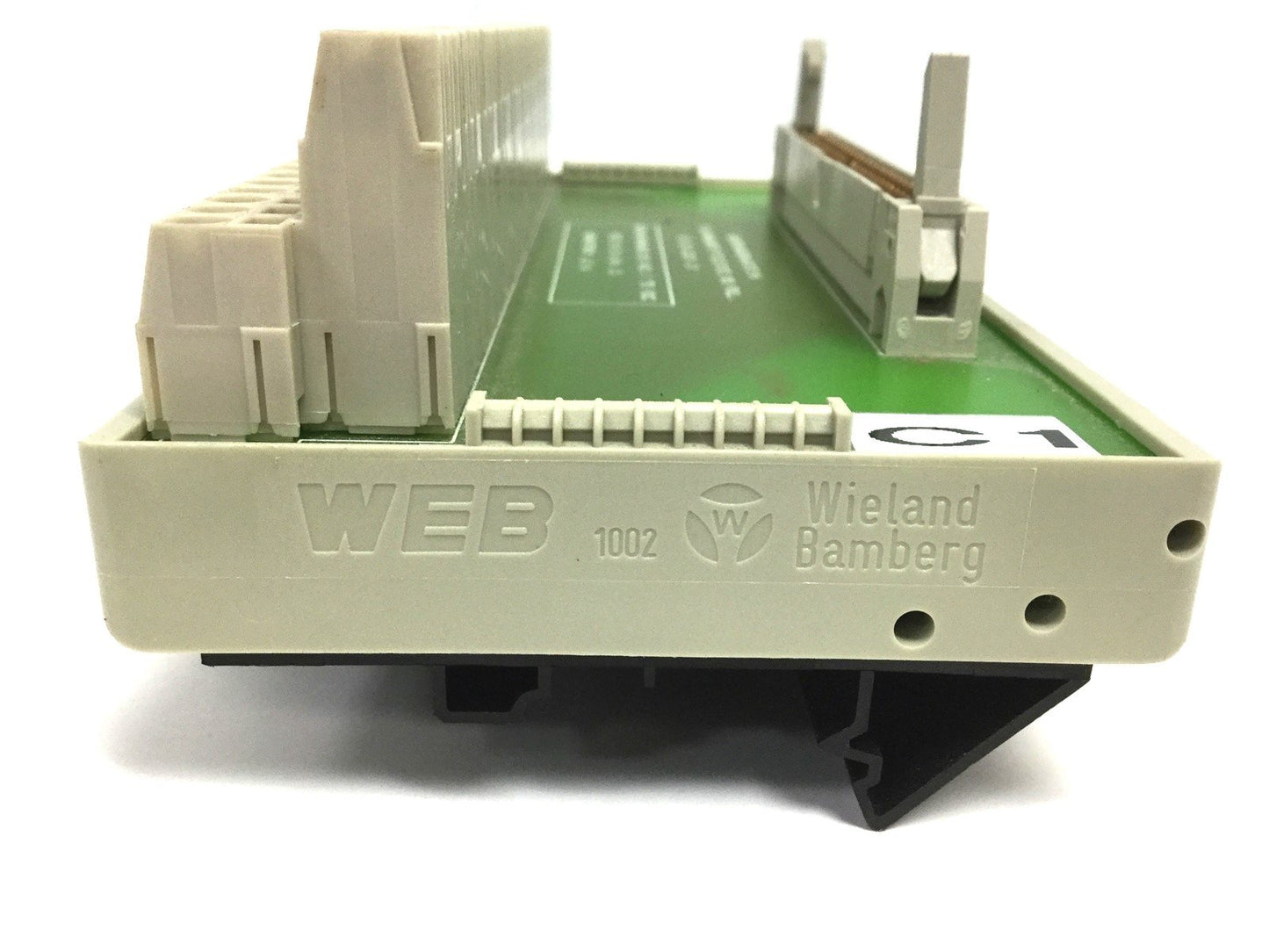 Used Wieland Electric 87.210.2211.3 Ribbon Cable IDC Header to 60 Screw Terminals