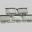 Used Lot of 5 Wieland WK4/THSi5...U Fused Terminal Block, 22-10AWG, 800V 6.3A, L Gray