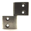 Used Lot of 2 Lift-Off Stainless Steel Hinges 30mm Aluminum Extrusion 78 x 46 x 16mm