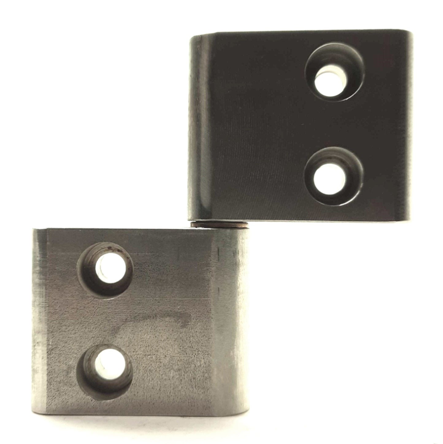 Used Lot of 2 Lift-Off Stainless Steel Hinges 30mm Aluminum Extrusion 78 x 46 x 16mm