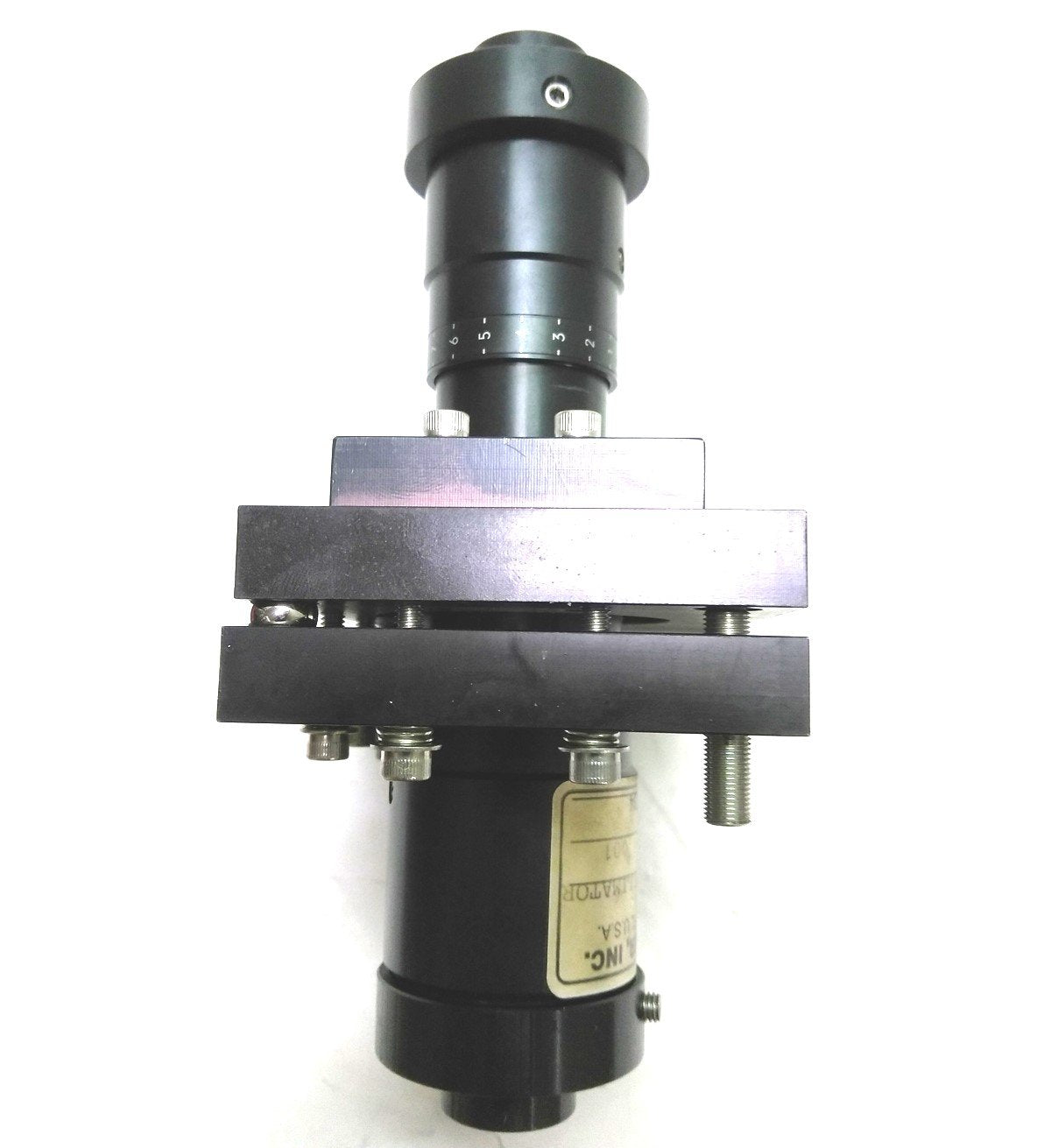Used Lee Laser Inc. 010206-001 Laser Up Collimator for LL650, L 7.5" x H 4" x W 3"