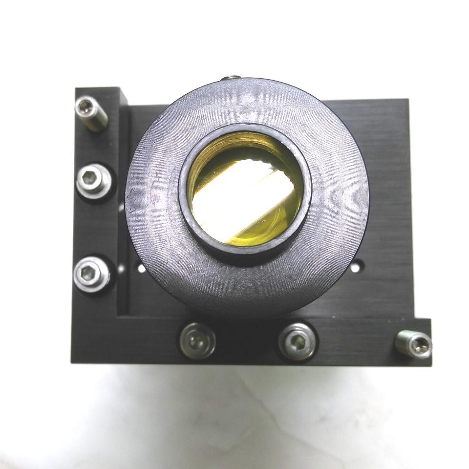 Used Lee Laser Inc. 010206-001 Laser Up Collimator for LL650, L 7.5" x H 4" x W 3"