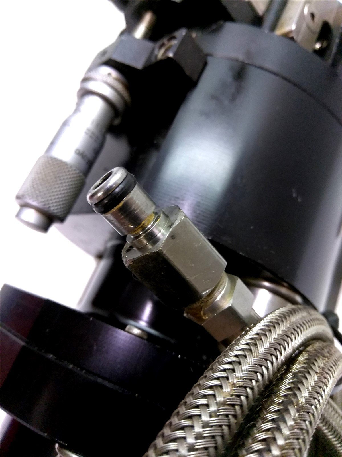Used Lee Laser Inc. Laser Head Assembly, w/ Coolant Hose, Model: LL650