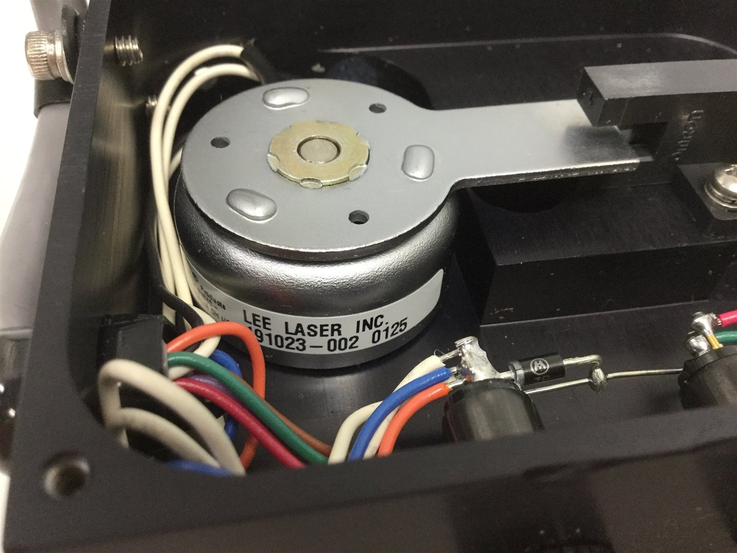 Used LPL Laser Systems 010115 High-Speed Shutter Assy, Amber LED LPLS-002 For LKF-650