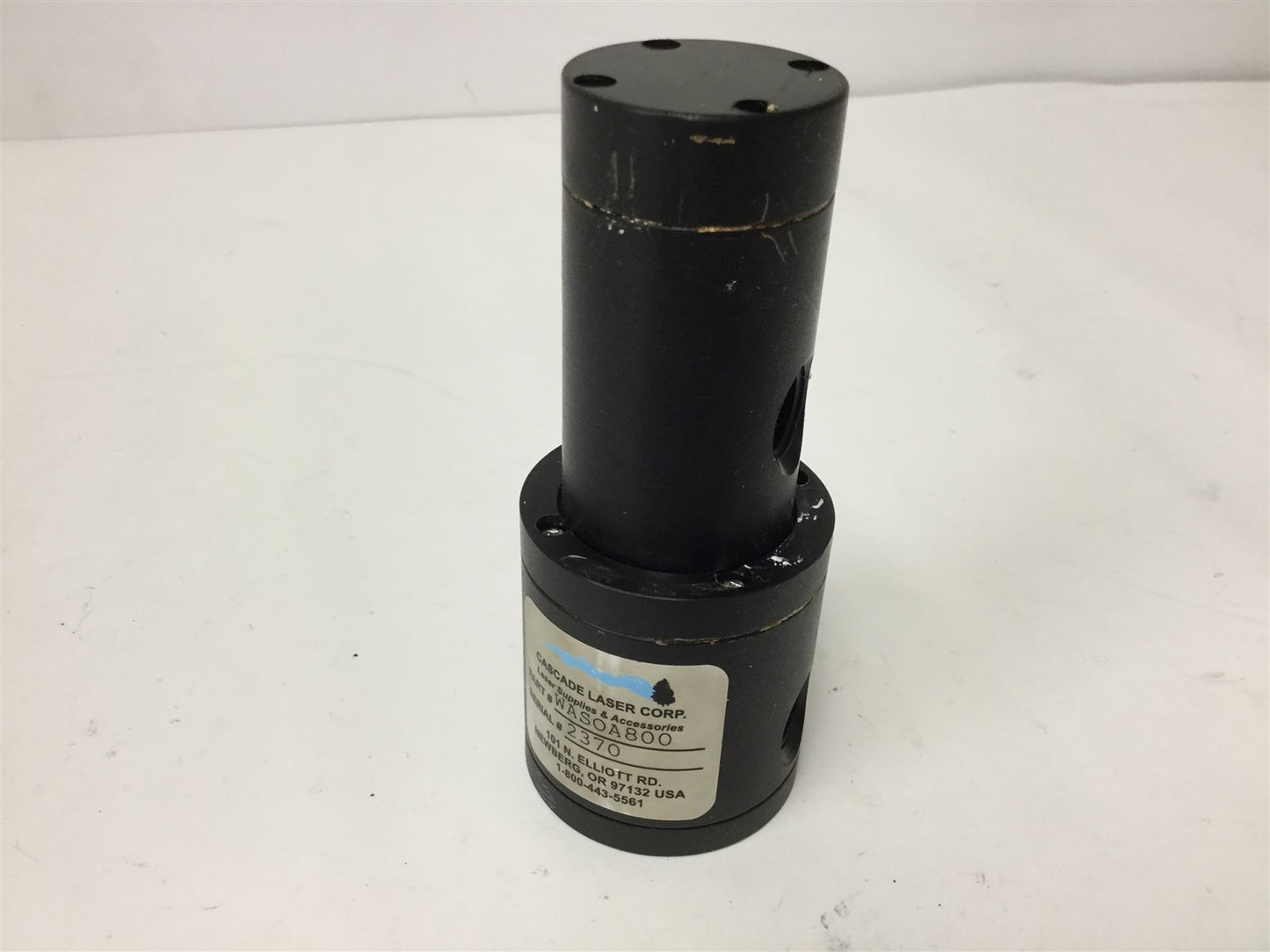 Used Cascade Laser Corp WASOA800 Water Solenoid Valve, Ports: 1/4" NPT, LEE