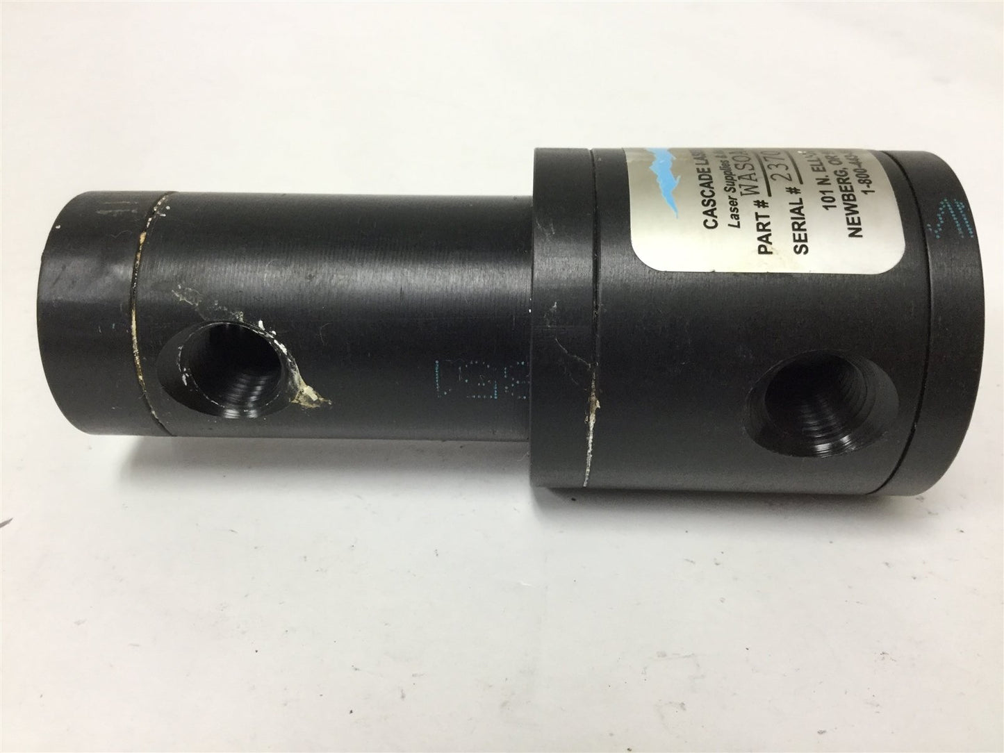 Used Cascade Laser Corp WASOA800 Water Solenoid Valve, Ports: 1/4" NPT, LEE