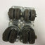 Used Lot of 4 Casters, Plate Dimensions: 3.625" x 2.5", Wheel Dimensions: 1-7/8" x 1"