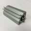 Used SMC NCDQ2A12-30D Compact Cylinder, Bore: 12mm, Stroke: 30mm, Pressure: 145psi