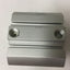 Used SMC NCDQ8B200-050 Compact Cylinder, Bore: 2", Stroke: 1/2", Ports: 1/8" NPT