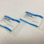 New Lot of 2 New Agilent Technologies 9301-0407 Needle Syringes, Square End Style