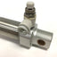 Used SMC C85N25-80 Pneumatic Cylinder, Length: 220mm, Stroke: 80mm, Bore: 25mm
