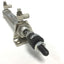 Used SMC C85N25-80 Pneumatic Cylinder, Length: 220mm, Stroke: 80mm, Bore: 25mm