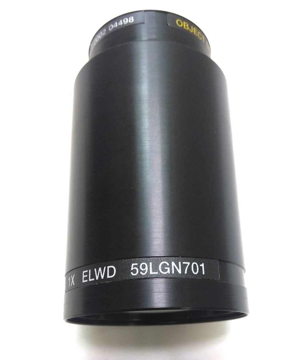 Used Melles Griot 59 LGN 701 Invarigon ELWD Lens, 1X Magnification, 52mm, 30mm Mount
