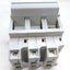 Used Legrand 21504 Rail Mount Fuse Holder, Holds 3 14x51 Fuses, 14mm Rail Mountable