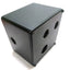 Used Hammond 1590-V Aluminum Enclosure, 8 Holes ,4.75" x 4.75" x 3.5"
