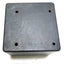 Used Hammond 1590-V Aluminum Enclosure, 8 Holes ,4.75" x 4.75" x 3.5"