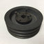 Used Martin 3B6.6SD Cast Iron 3-Groove Pulley Wheel, ID: 2.1", OD: 5.75"