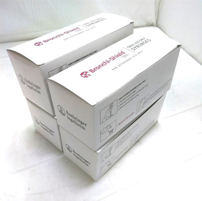 New Lot of 100 New Bronchi-Shield Oral Syringes, 3cc, 1/2" 18 Gauge Needle