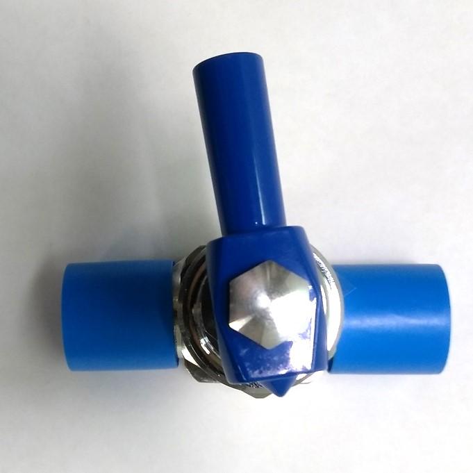 New Parker 07L+442VFVF High Flow 2-Way Ball Valve, 3000PSI, Bottom Mountable