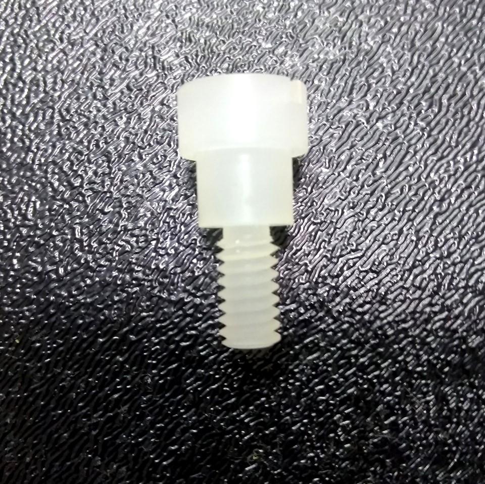 Used Lot of 10 90212738 PTFE Cam Follower, 1" Long, 1/4-20 Threads, *See Pictures*