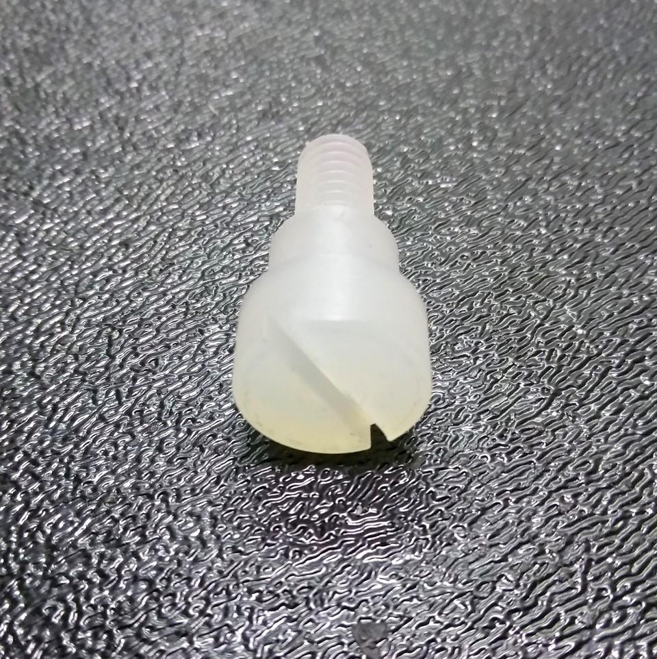 Used Lot of 10 90212738 PTFE Cam Follower, 1" Long, 1/4-20 Threads, *See Pictures*