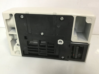 New SMC VVQC4000-3A-3T D-Side End Plate Pneumatic Solenoid Manifold w/Serial