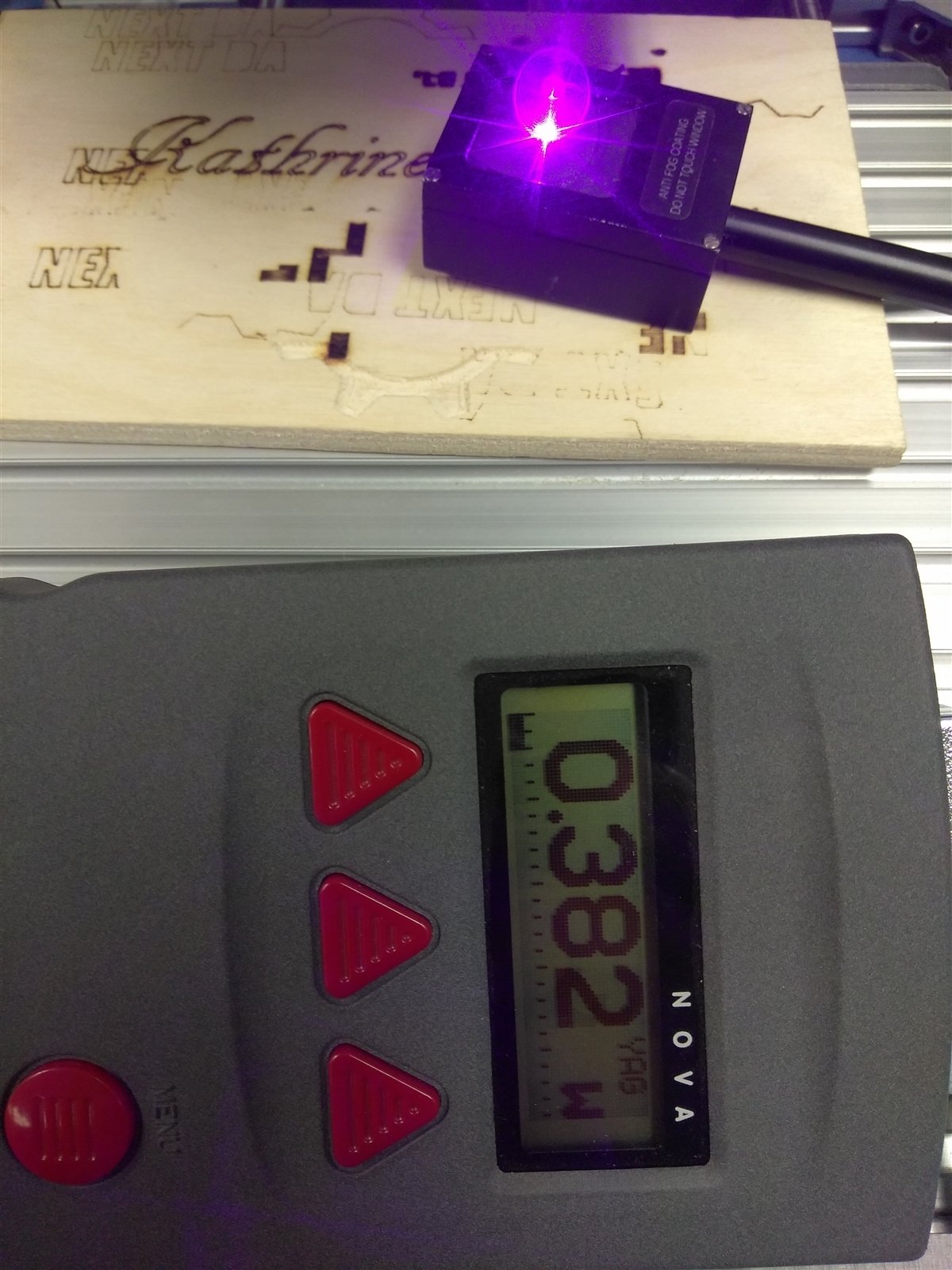 Used Ophir 1N0674A Laser Power Sensor Head, DB15 Connector, Sensing Area 1 1/8²"