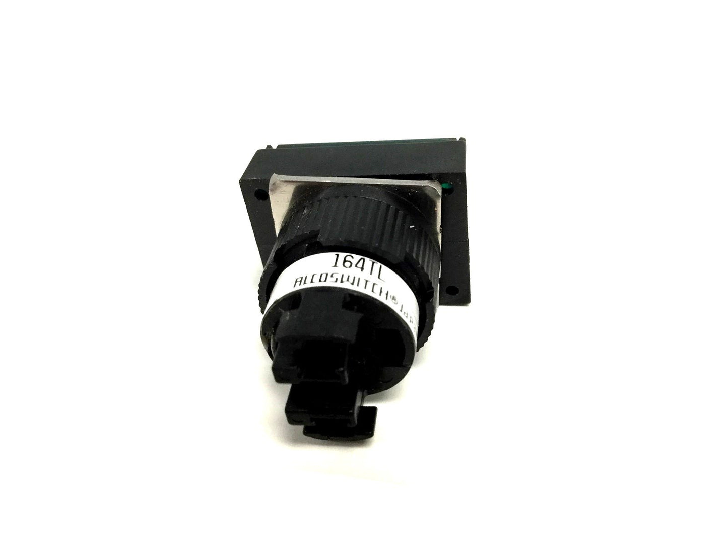 Used Alcoswitch 164TL White Momentary Illuminated Push Button NO/NC Voltage 250VAC 5A