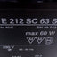 Used EREA 212 SC 63 SK Halogen Lamp Transformer, 60W, In: 230VAC 60Hz Out: 24VAC 5A