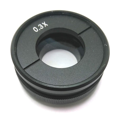New C-Mount to 0.3X Lens Adapter for Video Camera Microscopes, 11/16" Tall