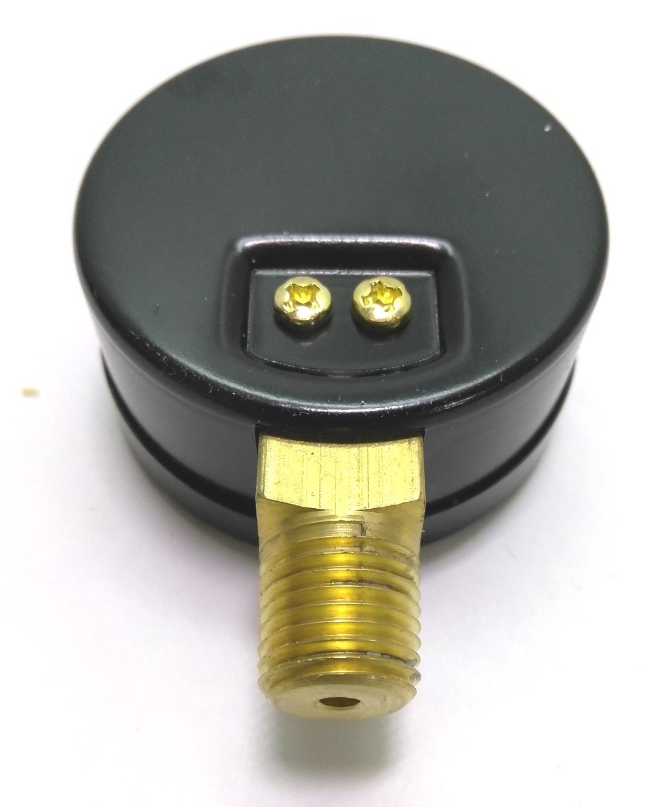 New Lot of 4 5WZ22 New Pneumatic Gauge, 2" Face, 0-160PSI, 1/4" NPT Bottom