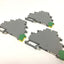Used Lot of 3 Phoenix Contact VIOK 1,5-D/TG/D/PE Installation Ground Terminal Blocks