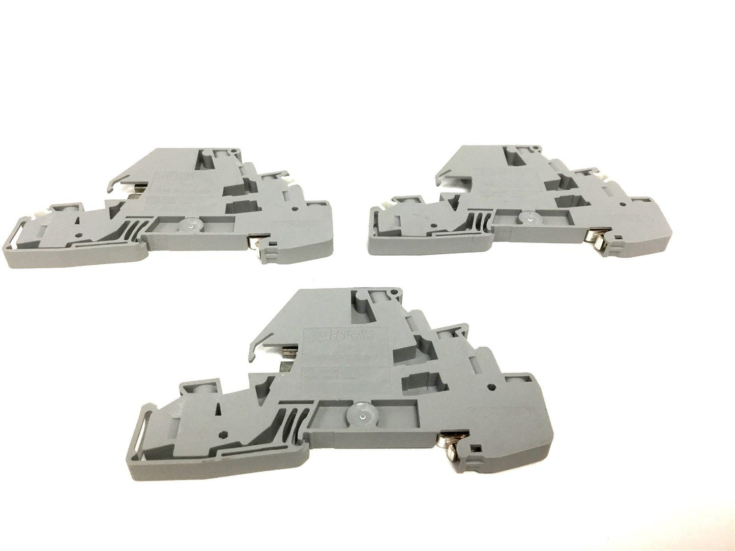 Used Lot of 4 Phoenix Contact PIK 4-PE/L/NT Installation Ground Terminal Blocks