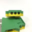 Used Lot of 5 Phoenix Contact USLKG 16N Ground Modular Terminal Blocks AWG: 12-4