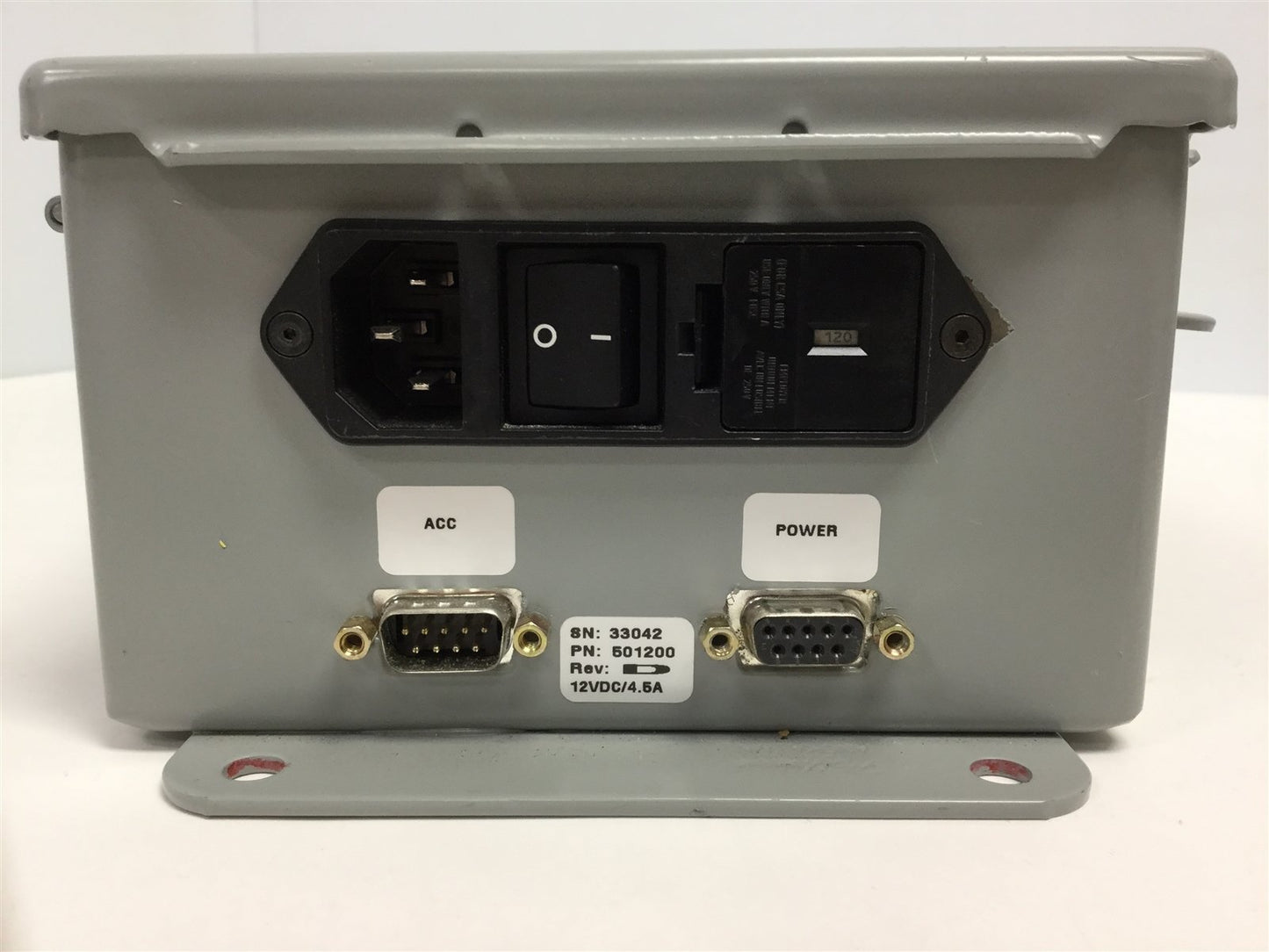 Used RVSI Northeast Robotics 501200 Variable Output Power Supply Voltage: 12VDC 4.5A
