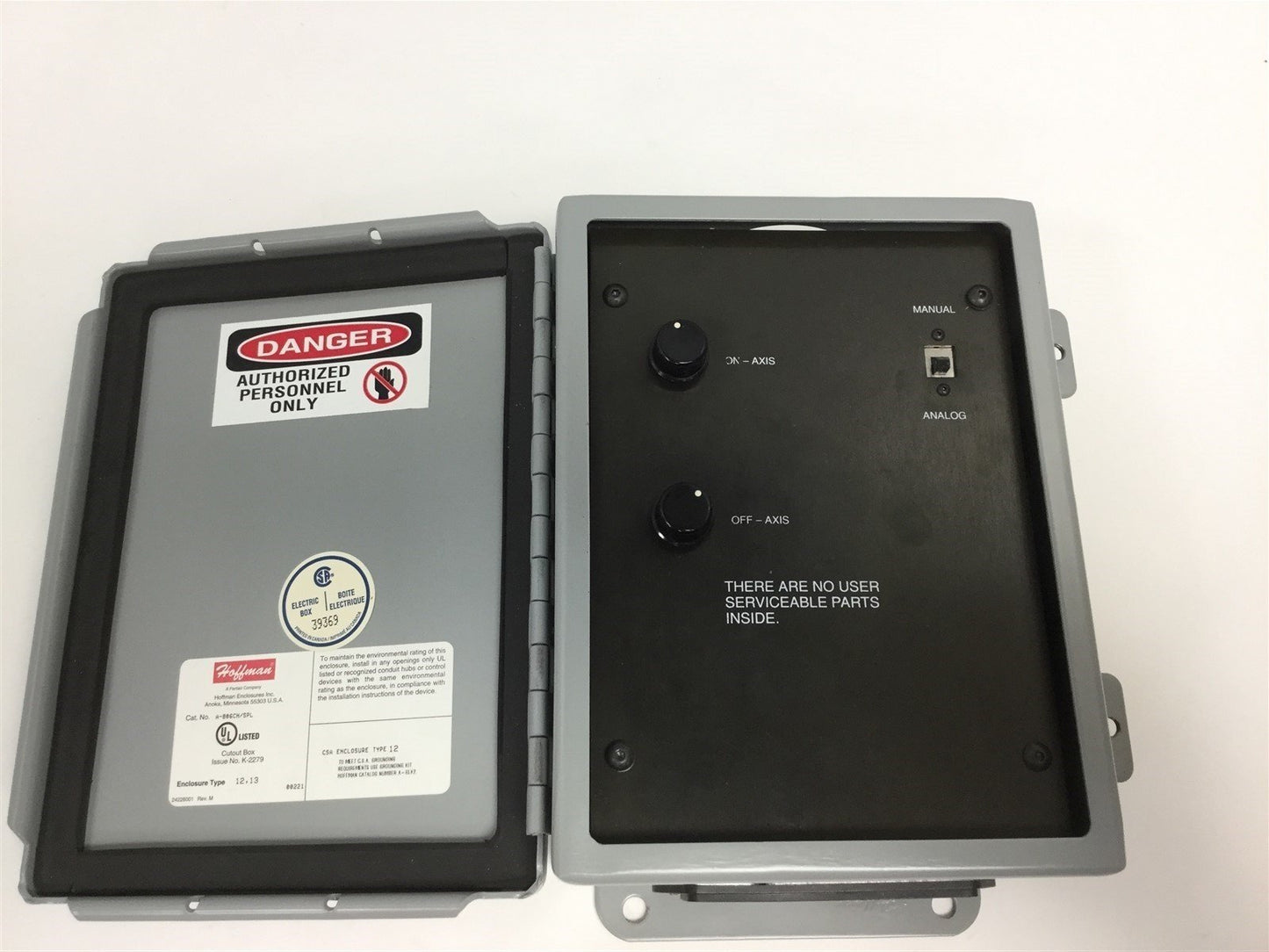 Used RVSI Northeast Robotics 501200 Variable Output Power Supply Voltage: 12VDC 4.5A