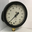 Used USG Solfrunt 0-100PSI 5" Dial Glycerin Gauge/Gage Bottom/Side Port: 1/2" MNPT